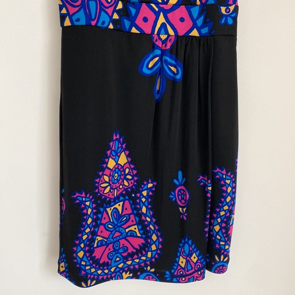 tibi New York Sleeveless Multi Print Silk Dress Medium NWT - Picture 4 of 16